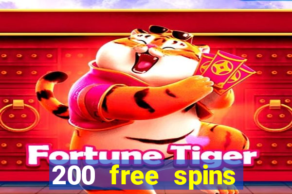 200 free spins online casino