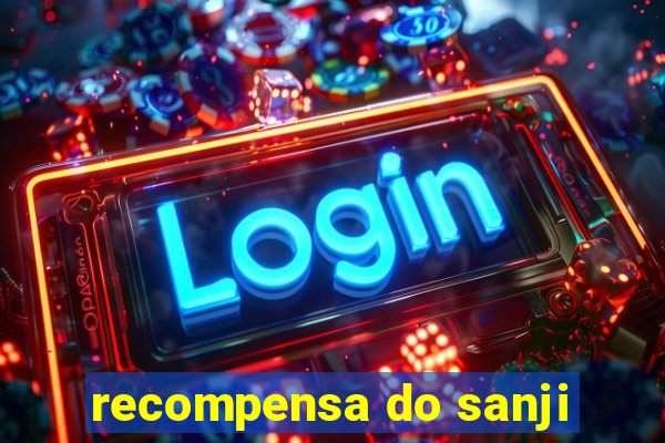 recompensa do sanji