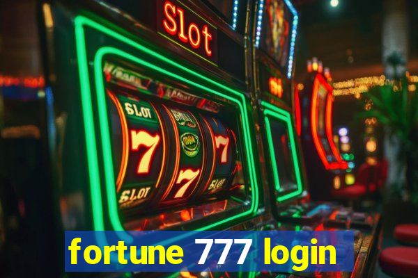 fortune 777 login