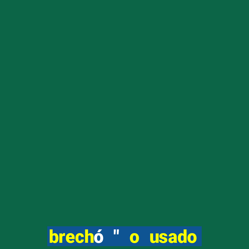 brechó 