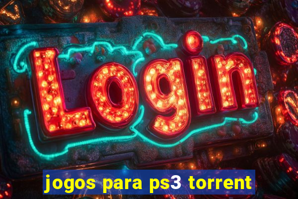 jogos para ps3 torrent