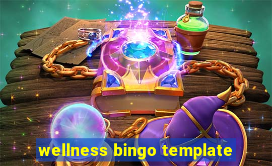 wellness bingo template