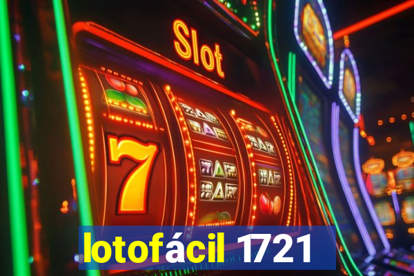 lotofácil 1721