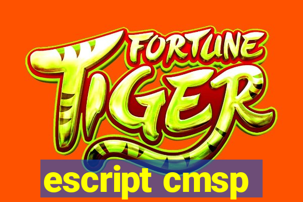 escript cmsp