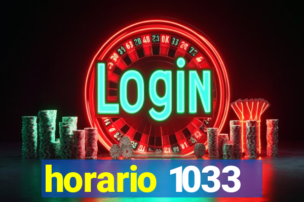 horario 1033