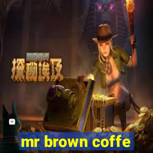 mr brown coffe