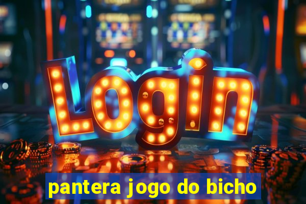 pantera jogo do bicho