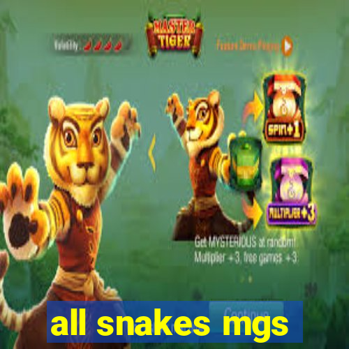 all snakes mgs