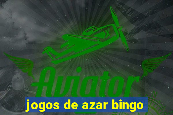 jogos de azar bingo