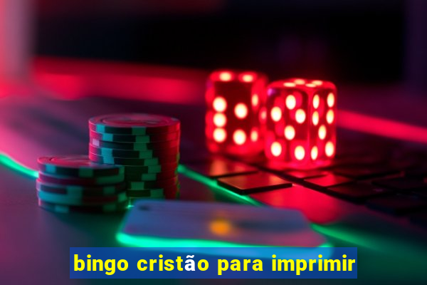 bingo cristão para imprimir