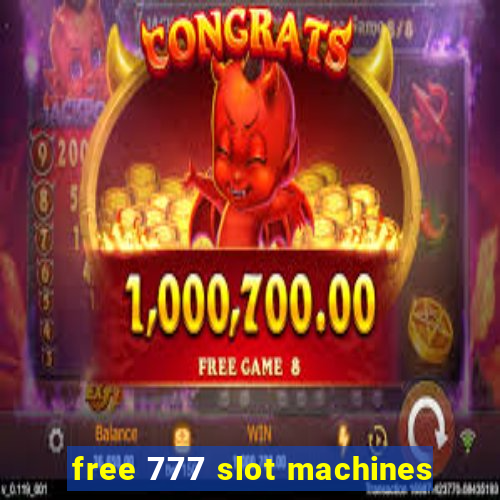 free 777 slot machines