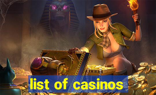 list of casinos