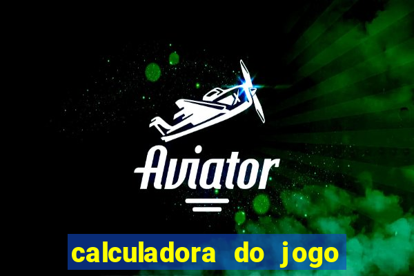 calculadora do jogo do bicho