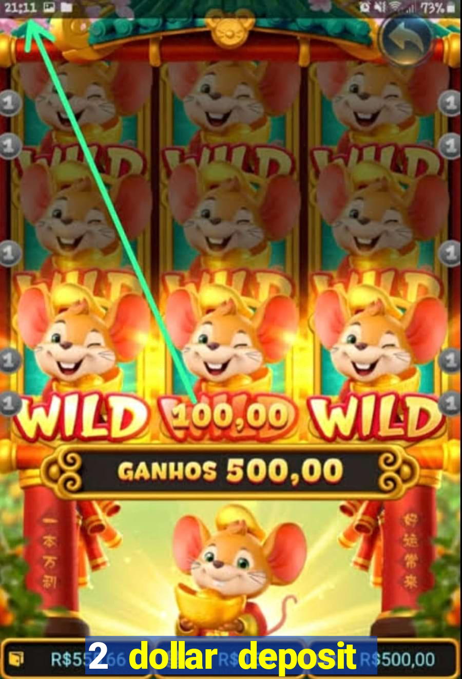 2 dollar deposit on casino