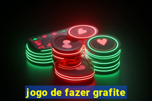 jogo de fazer grafite