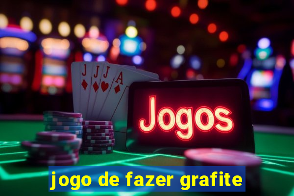 jogo de fazer grafite