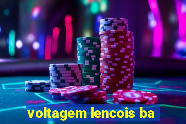 voltagem lencois ba