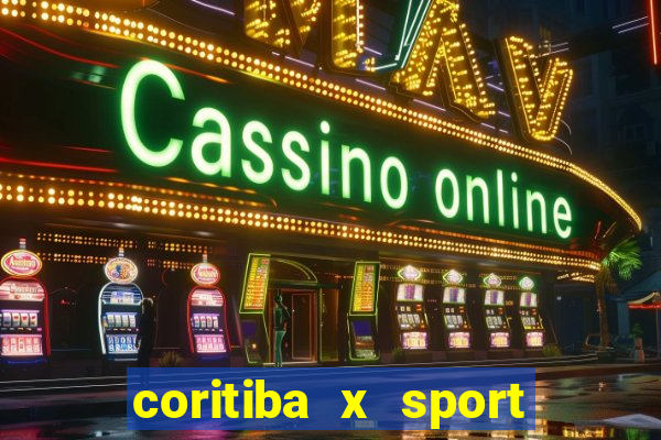 coritiba x sport recife palpite