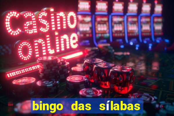 bingo das sílabas como jogar