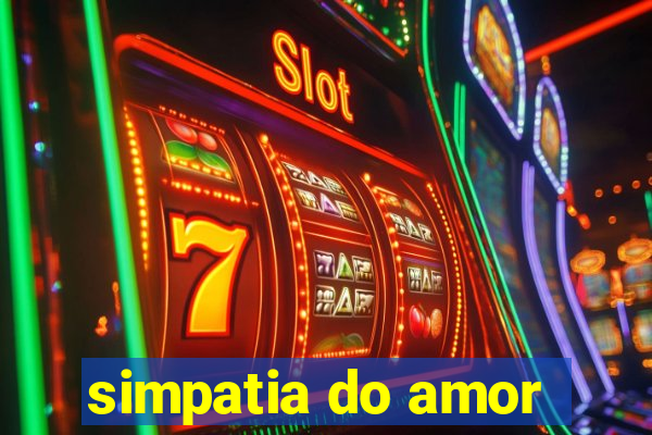 simpatia do amor