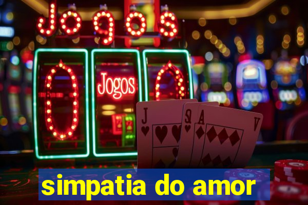 simpatia do amor