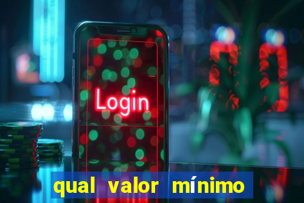 qual valor mínimo para jogar no tigrinho