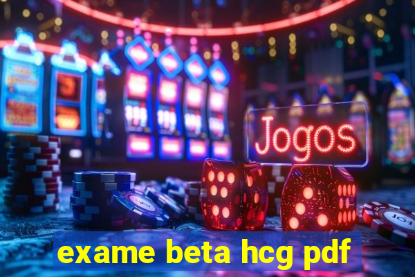 exame beta hcg pdf