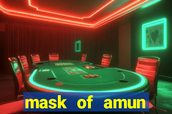 mask of amun online slot