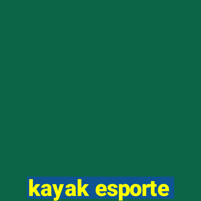 kayak esporte