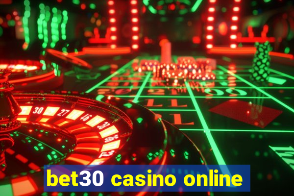 bet30 casino online