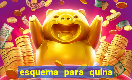 esquema para quina com 20 dezenas