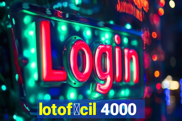 lotof谩cil 4000