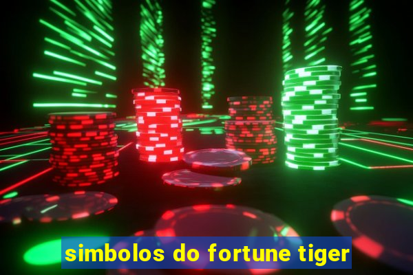 simbolos do fortune tiger