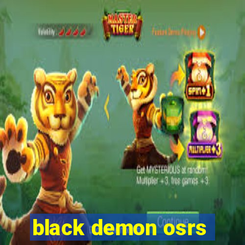 black demon osrs