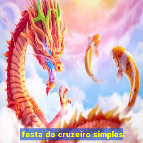 festa do cruzeiro simples