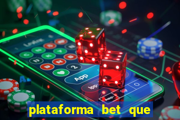 plataforma bet que da bonus