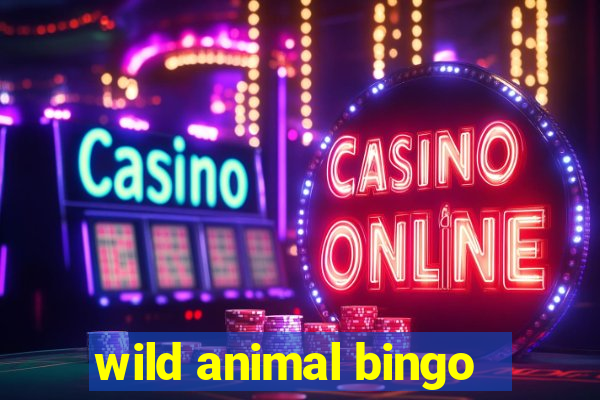 wild animal bingo