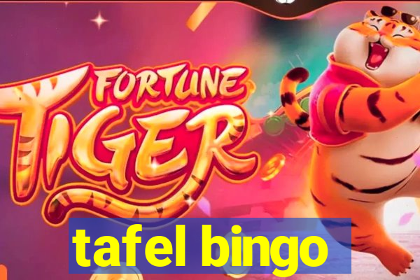 tafel bingo