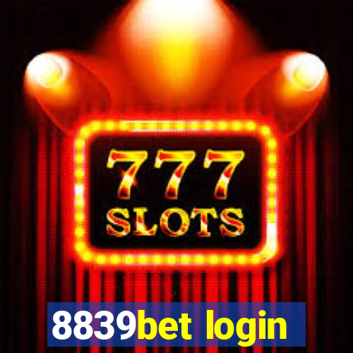 8839bet login