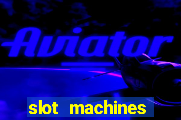 slot machines online real money