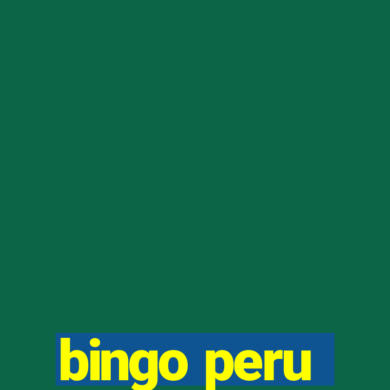 bingo peru