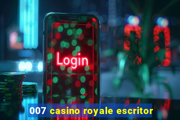 007 casino royale escritor