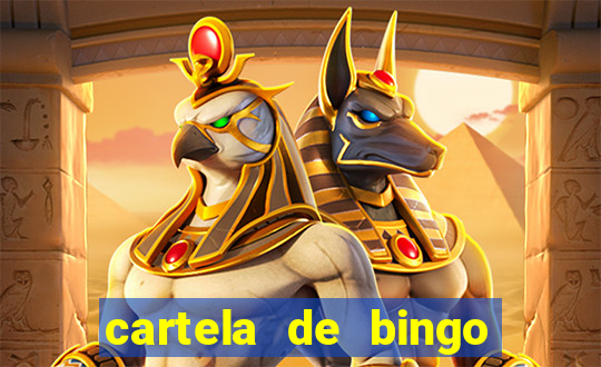 cartela de bingo do alfabeto para imprimir