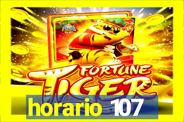 horario 107