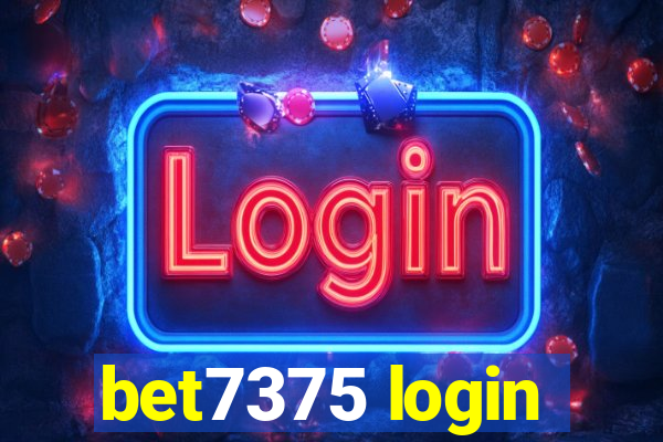 bet7375 login