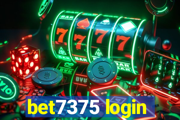 bet7375 login