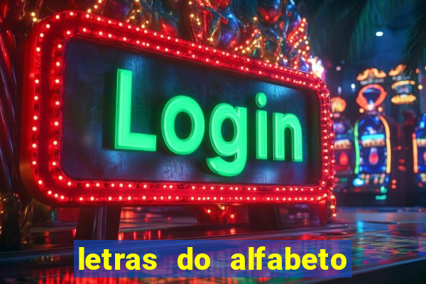 letras do alfabeto personalizadas para imprimir