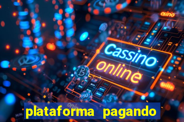 plataforma pagando muito fortune tiger