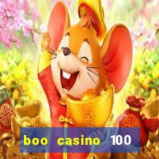 boo casino 100 free spins no deposit