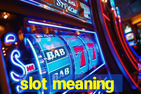 slot meaning